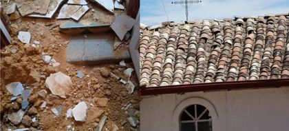 Imagen de  Buscan apoyo para restaurar iglesia de Abejorral tras el terremoto