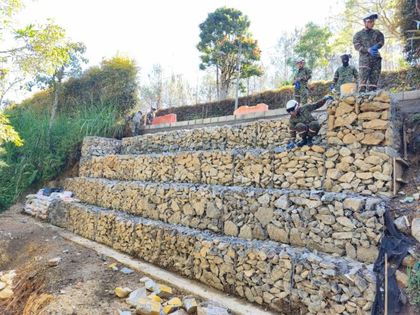 Imagen de  Concluyen obras de estabilización vial en el sector El Higuerón de Rionegro