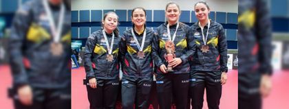 Imagen de La rionegrera Manuela Echeverri ganó el bronce en el Sudamericano de Tenis de Mesa