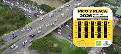 Imagen de  Desde este lunes comienza el nuevo pico y placa en Medellín