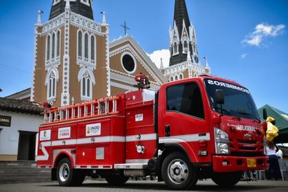 Imagen de  Abejorral refuerza la atención de emergencias con un nuevo vehículo para su Cuerpo de Bomberos
