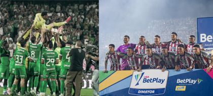 Imagen de  Junior y Nacional abren esta noche una nueva final del fútbol colombiano