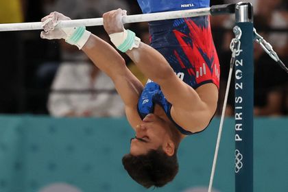 Imagen de  Ángel Barajas, historia olímpica de la gimnasia artística a los 17 años: «Ya lloré mucho»