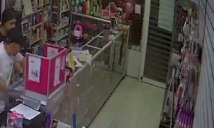 Atraco a rapitienda en Floralia quedó registrado en video