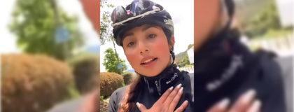 Imagen de  Ciclista de Avinal-El Carmen de Viboral fue acosada en la vía El Canadá-Rionegro