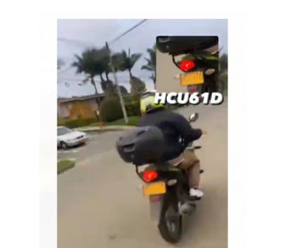 Imagen de  «Denunciar vale la pena»: mujer acosada por motociclista en La Ceja