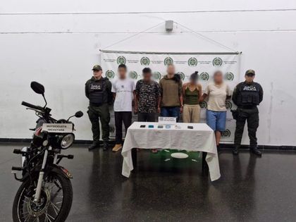 Imagen de  Autoridades liberaron a un alemán y capturaron a cinco personas por secuestro y extorsión en el centro de Medellín