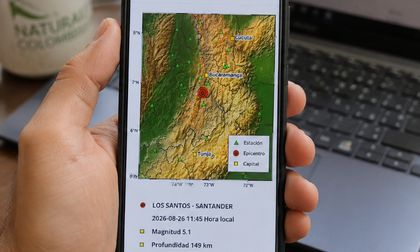 Sismo en Santander alcanzó magnitud 5,1: así fue el temblor en Colombia que se sintió en varias ciudades