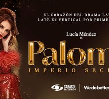 Lucía Méndez protagoniza “Paloma”, primera telenovela vertical de una gran estrella internacional
