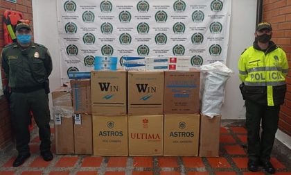 Incautaron más de cinco mil cajetillas de cigarrillos en La Unión