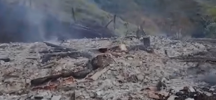 Imagen de  Hombre murió calcinado en una vivienda tras explosión de un cilindro de gas