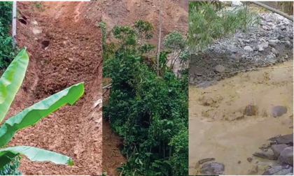 Por deslizamiento de tierra, 13 familias fueron evacuadas en zona rural de Nariño