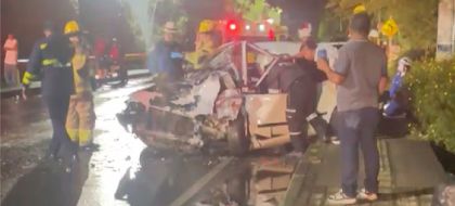 Imagen de Cinco personas resultaron heridas tras colisión de dos vehículos en la vía Rionegro – Aeropuerto