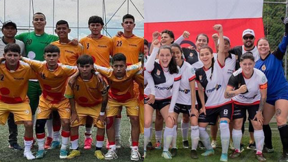 Imagen de La Ceja Sub-18 y Rionegro Femenino, campeones departamentales del Torneo Intermunicipal de Fútbol