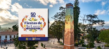 Imagen de  El Carmen de Viboral celebra 50 años de tradición. Esta es la imagen oficial de las Fiestas de la Loza 2024