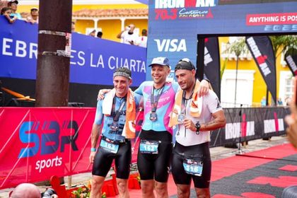 Imagen de  Triatleta de Rionegro logró podio en el Ironman 70.3 de Cartagena y clasificó al Mundial de Niza 2026