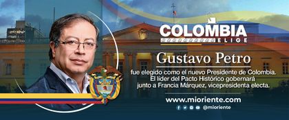 Imagen de  ¡Atención! Gustavo Petro es el nuevo Presidente de Colombia