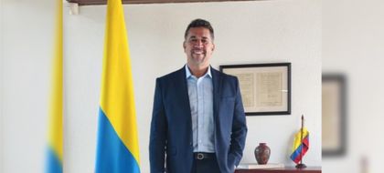 Imagen de  León Fredy Muñoz, embajador en Nicaragua, absuelto de acusaciones de narcotráfico. Fue detenido en 2018 en Rionegro