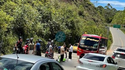 Un motociclista falleció en accidente de tránsito en la vía El Peñol-Guatapé