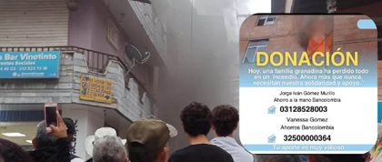 Imagen de Granada pide solidaridad para ayudar a los afectados del incendio: lo perdieron todo