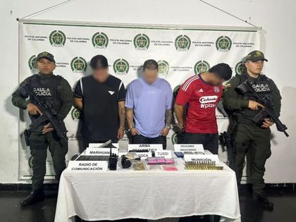 Imagen de Policía rescató a un hombre secuestrado y capturó a cuatro integrantes de “La Raya” en Medellín
