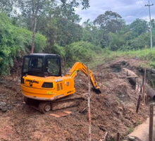 Avanzan obras para restablecer el servicio de agua en Buenaventura