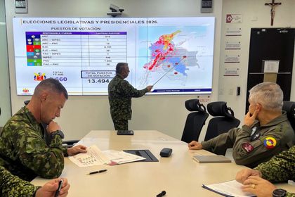 Imagen de Gobierno nacional despliega 126 000 militares para garantizar seguridad de elecciones legislativas