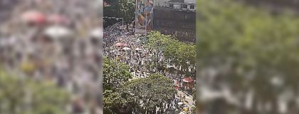 Imagen de  Comenzaron las movilizaciones convocadas en Antioquia y el país contra el Gobierno Petro