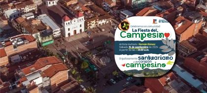 Imagen de Este sábado, El Santuario celebrará la Fiesta del Campesino. Conozca el artista invitado