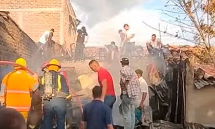 Bebé murió en incendio de una vivienda en La Unión