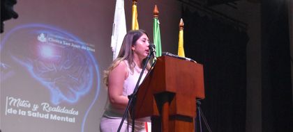 Imagen de  Éxito en Jornada Académica “Mitos y Realidades de la Salud Mental” de la Clínica San Juan de Dios de La Ceja