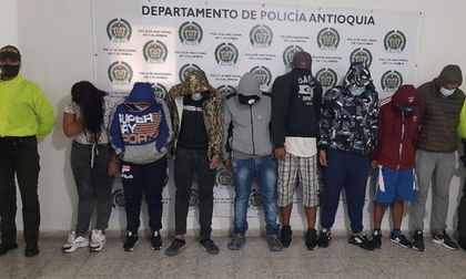 Robaban en grupo: nueve presuntos ladrones de Abejorral tendrán que enfrentar la justicia
