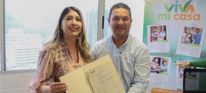 Imagen de  Alcaldía de La Ceja firmó convenio con VIVA para mejorar viviendas de 115 familias