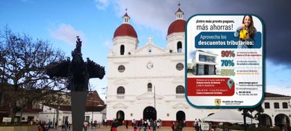 Imagen de  ¡Aproveche! En Rionegro aplicarán 90 % de descuento en intereses de mora para el Predial, Industria y Comercio y Valorización