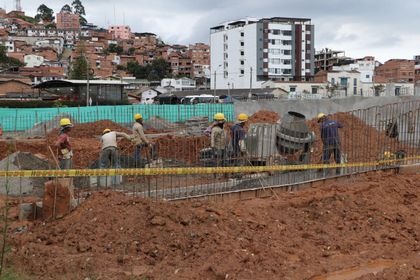 Imagen de En un 35 % avanza la construcción del Parque Integral de la Familia en Marinilla