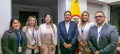 Imagen de Alcaldesa Ilbed Santa se reunió con Ministro TIC para impulsar proyectos para La Ceja