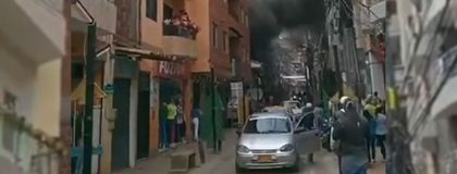 Imagen de ¡S.O.S.! El Santuario pide ayuda de otros municipios para controlar gigantesco incendio