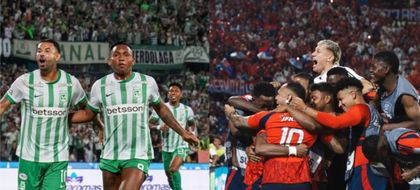 Imagen de DIM y Nacional en el grupo de la muerte: así quedaron los cuadrangulares de la Liga Betplay