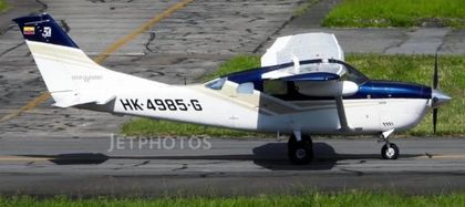 Imagen de Aeronave que salió desde Chocó hacia Bogotá desapareció con cinco personas a bordo