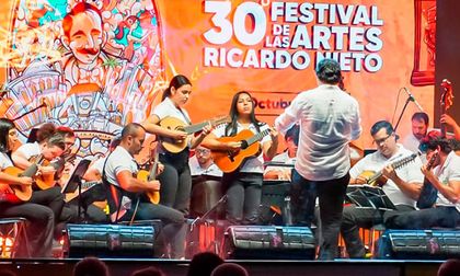 Arrancó en grande el Festival de Artes Ricardo Nieto, en Palmira