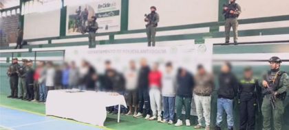 Imagen de  Capturan a integrantes del GDO El Mesa en El Retiro y Medellín