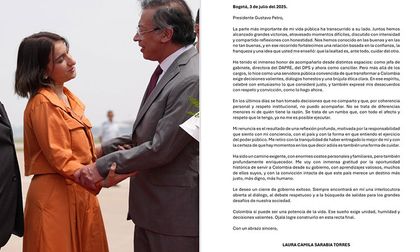 ¿Por qué renunció Laura Sarabia? Motivos, el tono y la respuesta del presidente