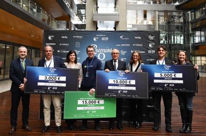 Proyectos de IA, sostenibilidad y salud ganan los Premios +50 Emprende
