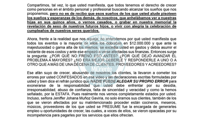Imagen de  Víctimas de Jeniffer Muñoz, presunta estafadora de La Ceja, rechazan su video y exigen justicia: “Robó sueños, ilusiones y sacrificios”