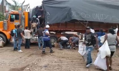 Policía aclara supuesto saqueo de camión con ayudas humanitarias en Buenaventura