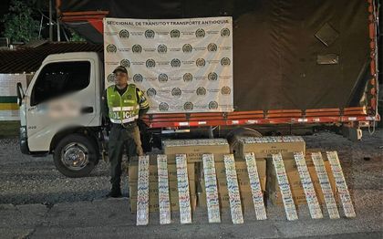 Imagen de En Sonsón incautaron cargamento que contenía 100 kilos de pólvora