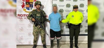 Imagen de Capturado alias El Enano, presunto cabecilla del Clan del Golfo en Antioquia