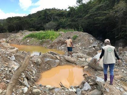Imagen de Autoridades atendieron daño ambiental por explotación ilícita de minerales en San Rafael