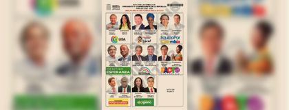 Imagen de Así quedó el tarjetón para las elecciones presidenciales