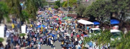 Imagen de  En imágenes: Manifestantes salieron a marchar en apoyo al presidente Petro